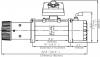 Лебёдка электрическая 12V Runva 12000 lbs 5443 кг (стальной трос)