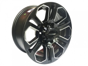 Диск литой PDW HAZARD чёрный 7.5x16 6x139.7 D106.1 ET20 M/U4B