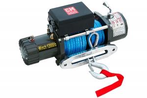 Лебёдка электрическая 12V CM Winch 12000S с синтетическим тросом