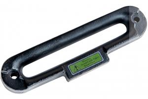 Клюз лебедки для стального троса