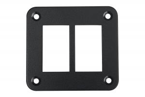 Панель переключателей монтажная два отверстия