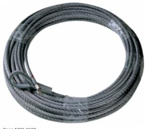 Трос стальной T-MAX для лебёдки ATV 3500 (15 м/4,8 мм)