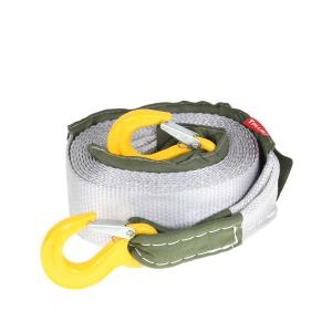 Ремень буксировочный эластичный 4.5 т 5 м серия "Туризм" Крюк/Крюк, Tplus