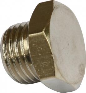 Заглушка с наружной резьбой 1/4