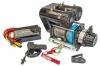 Лебёдка электрическая 12V Runva 10000 lbs 4500 кг двухмоторная (синтетический трос)