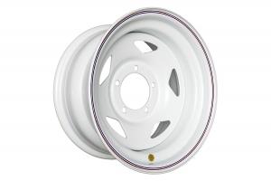 Диск усиленный УАЗ стальной белый 5x139,7 8xR16 d110 ET-19 (треуг.)