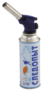 Резак газовый "СЛЕДОПЫТ-GTP-N04", пьезо, с газогенер. (цанг.)