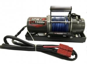 Лебедка переносная 4REVO LX1500 12V с синтетическим тросом