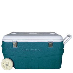 Изотермический контейнер 80 литров аквамарин