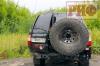 Калитка РИФ с фаркопом в штатный задний бампер Toyota Land Cruiser 105