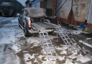 Трапы для квадроциклов четырёхступенчатые