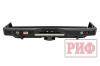 Бампер РИФ силовой задний Toyota Land Cruiser 76 2007+ с квадратом под фаркоп и фонарями