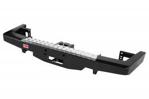 Бампер РИФ силовой задний УАЗ Патриот 2015+ с площадкой под лебедку стандарт