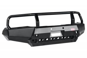 Бампер РИФ силовой передний Toyota Hilux 2015+ с защитной дугой и защитой бачка омывателя