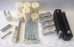 Лифт комплект для установки колёс 31" для УАЗ-452 2014+ на малолистовых рессорах