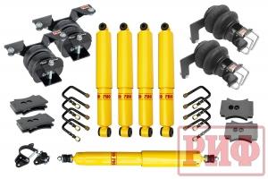 Лифт-комплект с пневмоподвеской РИФ на ГАЗ Соболь до 2018 30 мм