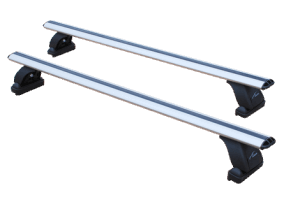 Багажник на крышу с дугами 1,2м аэро-классик (53мм) для Mitsubishi Outlander (2012+) без рейлингов