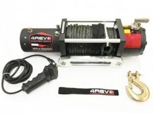 Лебедка автомобильная 4REVO SRX Fast Speed 10000 12В Синтетический трос