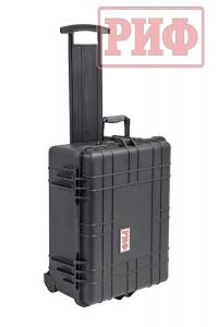 Кейс защитный ударопрочный РИФ 560х455х265 мм на колесах с телескопической ручкой