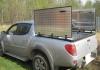 Крышка кузова Mitsubishi L200 New распашная, аллюминий