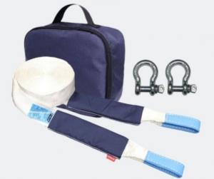 Динамический строп (рывковый) 8 т 9 м серия Туризм с шаклами 3.25 т + сумка