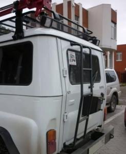 Лестница для УАЗ 3151(Хантер)