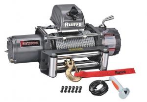 Лебёдка электрическая 12V Runva 6000 lbs 2500 кг