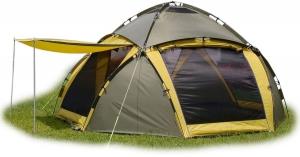 Шатёр автомат Maverick Cosmos 400 (хаки/желто-горчичный)