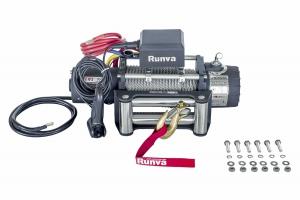 Лебёдка электрическая 12V Runva 9500 lbs 4350 кг