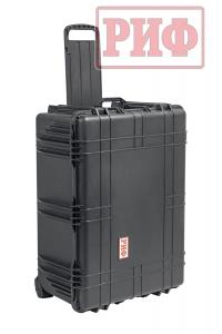 Кейс защитный ударопрочный РИФ 790х595х365 мм на колесах с телескопической ручкой