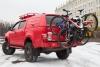 Велобагажник РИФ в квадрат для фаркопа на 3 велосипеда