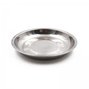 Тарелка "СЛЕДОПЫТ" нержавеющая сталь, d 21 см