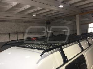 Багажник для ГАЗ 3221,2705(Газель) - грузовая платформа c сеткой