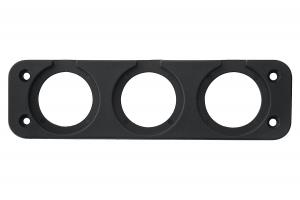 Панель монтажная для приборов три отверстия