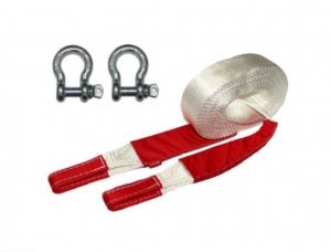 Динамический строп (рывковый) Tplus 10 т 9 м серия Туризм+ шаклы 3.25 т ( 2шт.)