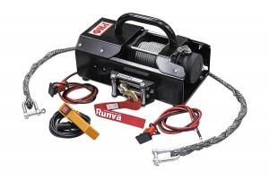 Лебёдка переносная РИФ 4500U c малой площадкой, стальной трос