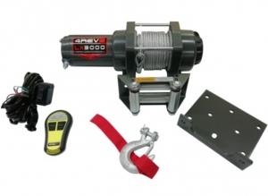 Лебедка для квадроцикла 4REVO LX3000-A 12V со стальным тросом