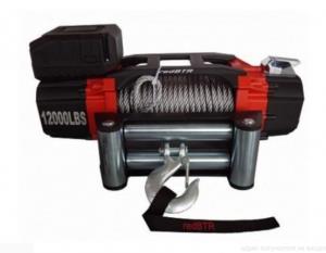 Лебедка redBTR серия PRO 12,0, 12v, 5443 кг, 218:1, интегрированный блок, стальной трос