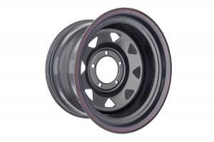 Диск усиленный УАЗ стальной черный 5x139,7 9xR16 d110 ET-30 (треуг. мелкий)