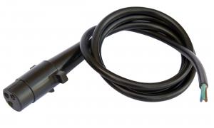 Разъем для пульта управления лебёдой Runva с кабелем 1 м