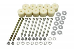 Боди лифт комплект 50 мм УАЗ-452 капролон (d=60 мм) с крепежом (8 болтов М10х160 + 2 болта М12х200)