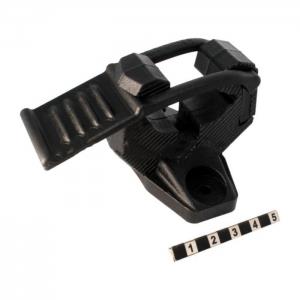 Крепление стволов двуствольного ружья/топора