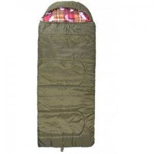 Мешок спальный БАТЫР XXL СОШ-3 (220*90) зелёный (холлофайбер) Helios