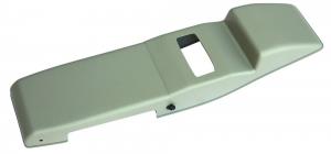 Консоль потолочная для установки р/c УАЗ Патриот рестайлинг 2015, без выреза под р/c, серая