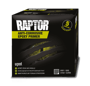 Грунт эпоксидный антикоррозийный RAPTOR с отвердителем комплект 5л.  U-POL