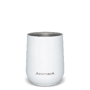 Термокружка полированная