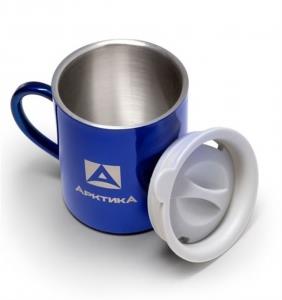 Термокружка невакуумная, цветная