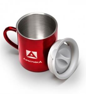 Термокружка невакуумная, цветная