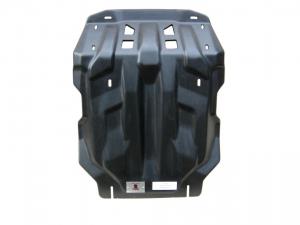 Защита картера, КПП и РК Toyota Hilux 2.5TD/3.0TD 2012+  (композит 10 мм)