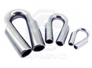 Коуш для троса диаметр 8-9 мм